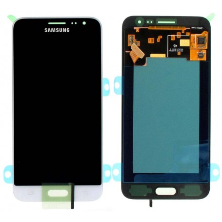 Display Samsung J3 2016, J320 Alb, GH97-18748A (Service Pack)