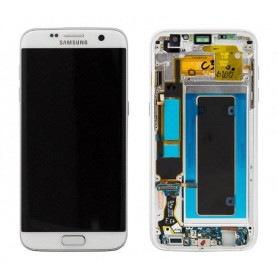 Display Samsung S7 Edge, G935, Alb, GH97-18533D (Service Pack)