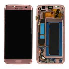 Display Samsung S7 Edge, G935, Roz, GH97-18533E (Service Pack)