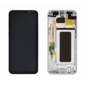 Display Samsung S8 Plus, G955, Silver, GH97-20470B (Service Pack)