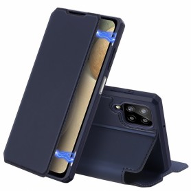 Husa Poliuretan DUX DUCIS Skin X Pentru Samsung Galaxy A12 A125 / Samsung Galaxy A12 Nacho / Samsung Galaxy M12, Bleumarin