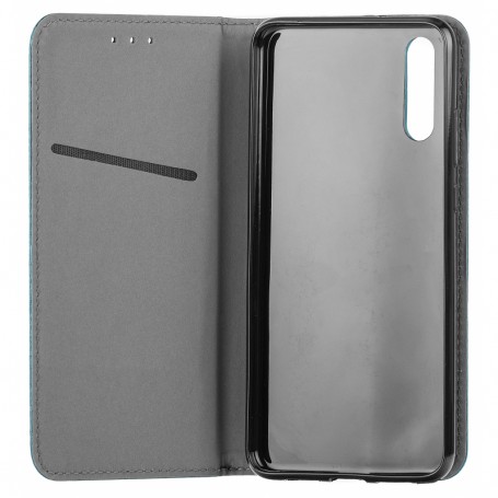Husa Piele Ecologica OEM Smart Magnetic Pentru Samsung Galaxy A13, Verde Inchis