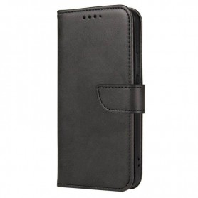 Husa Piele Ecologica OEM Leather Flip Magnet Pentru Samsung Galaxy A32 4G A325, Neagra