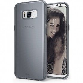 Husa Samsung Galaxy S8+ G955, Smoke, Neagra Ringke Air